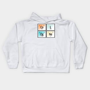 Cologne Table of Elements Kids Hoodie